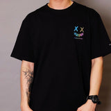 Rickyisclown [RIC] Holographic Reflective Smiley Tee Black [R20200520a-VVVV] RICKYISCLOWN RICKYISCLOWN - originalfook singapore