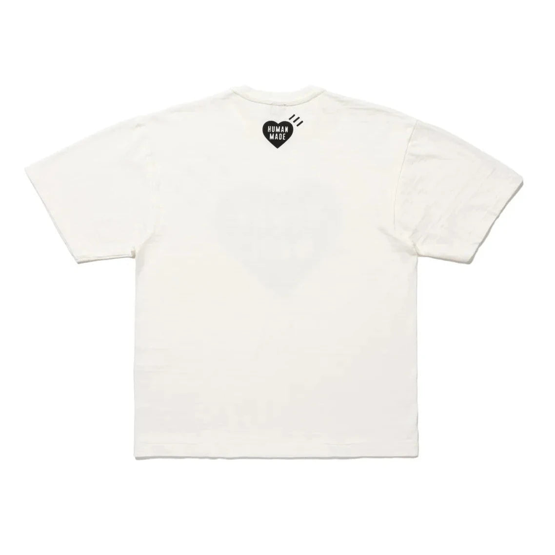 Human Made Metallic Foil Heart Tee White HUMAN MADE HUMAN MADE - originalfook singapore