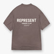 Represent Owners Club Logo Tee Fog REPRESENT REPRESENT - originalfook singapore