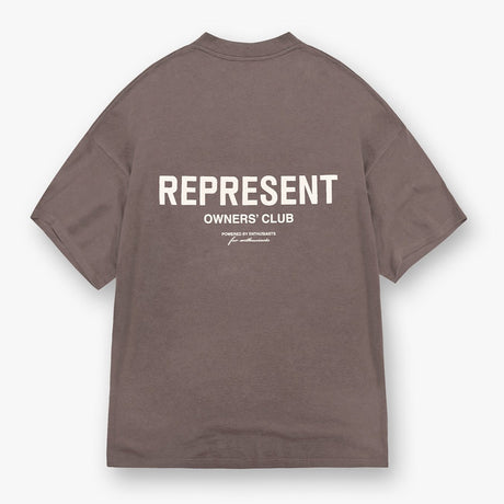 Represent Owners Club Logo Tee Fog REPRESENT REPRESENT - originalfook singapore