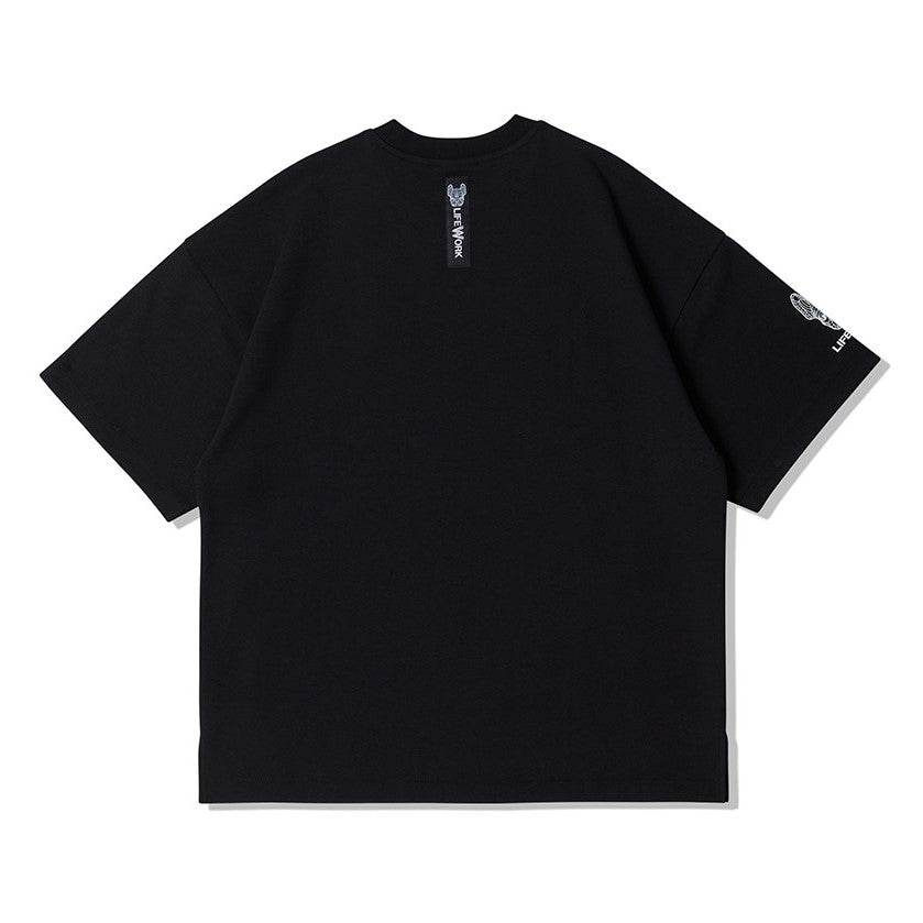 LifeWork Basic Pocket Tee Black lifework lifework - originalfook singapore