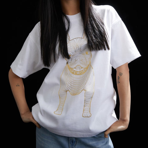 LifeWork W Symbol Mascot Tee Black