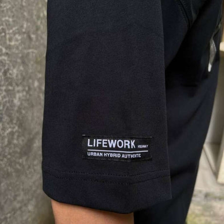 LifeWork Embroidered Golf Bulldog Tee Black LIFEWORK LIFEWORK - originalfook singapore