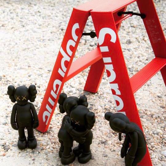 Supreme Lucano Step Ladder Stool Red SUPREME SUPREME - originalfook singapore