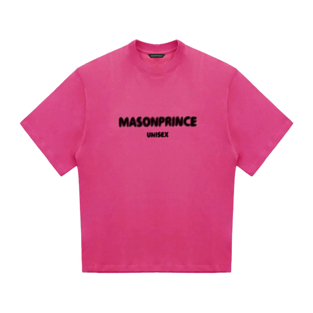 MASONPRINCE Classic Spray Logo Tee Pink MASONPRINCE MASONPRINCE - originalfook singapore