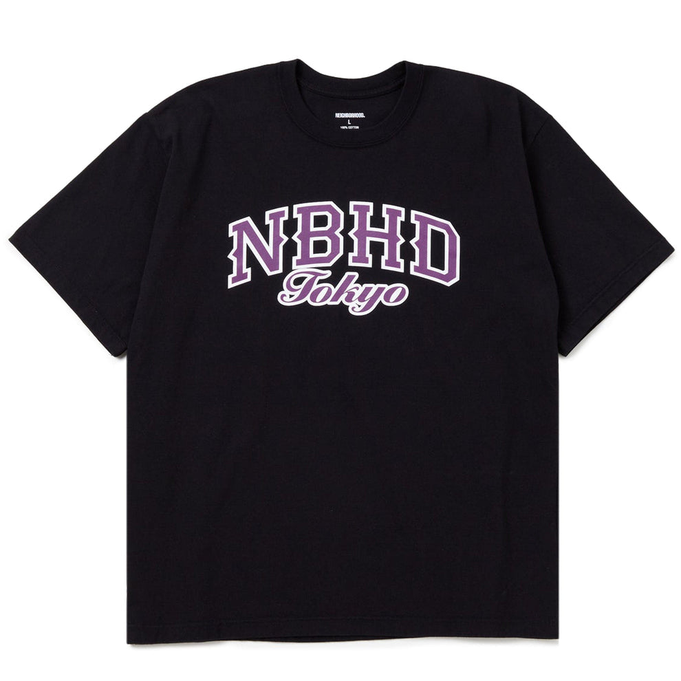Neighborhood NH-11 Tee Black NEIGHBORHOOD NEIGHBORHOOD - originalfook singapore