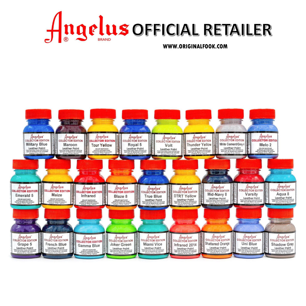 Angelus 12 Color Paint Bundle ANGELUS ANGELUS - originalfook singapore