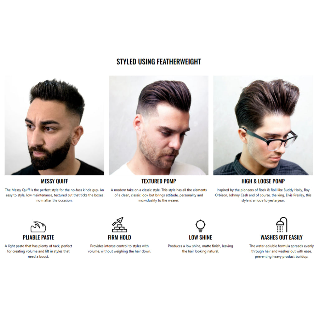 Uppercut Featherweight Paste UPPERCUT UPPERCUT - originalfook singapore