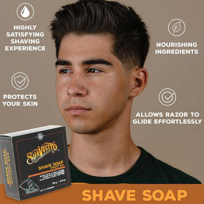 Suavecito Whiskey Bar Shave Soap SUAVECITO SUAVECITO - originalfook singapore