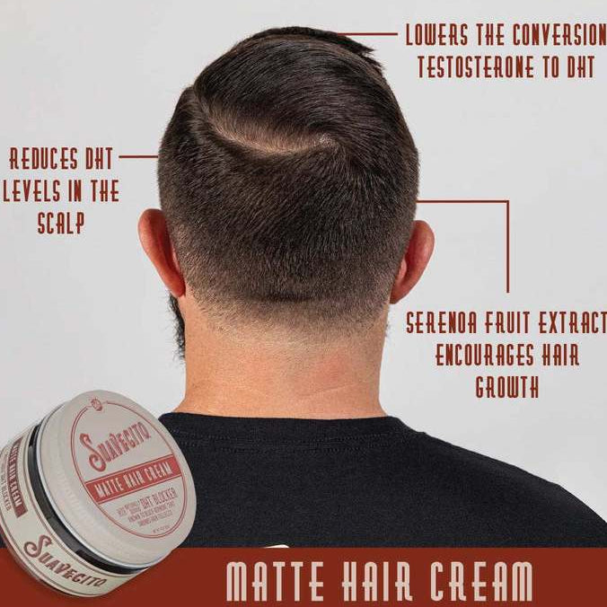 Suavecito Matte Hair Cream with DHT Blocker SUAVECITO SUAVECITO - originalfook singapore