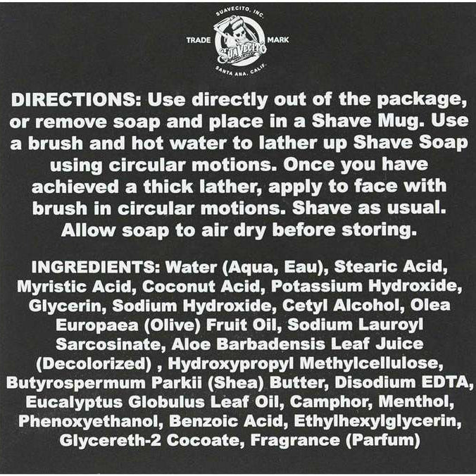 Suavecito Whiskey Bar Shave Soap SUAVECITO SUAVECITO - originalfook singapore