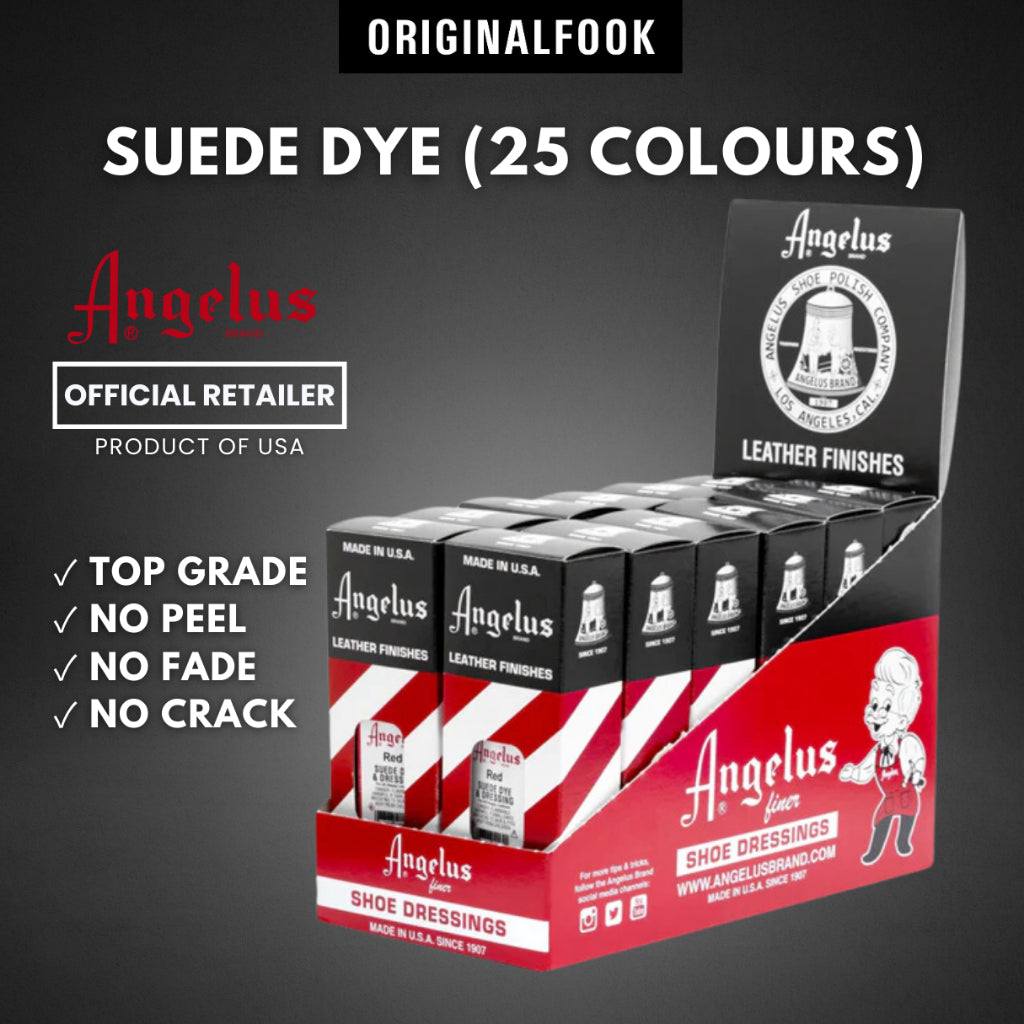 (25 Colors) Angelus Suede Dye 3oz ANGELUS ANGELUS - originalfook singapore