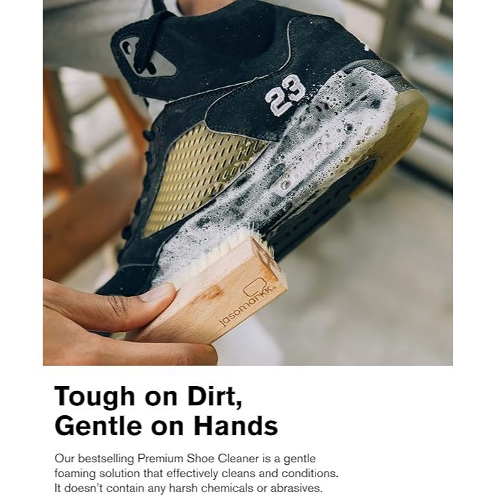 Jason Markk Essential Shoe Cleaning Kit (Brush + Cleaner) JASON MARKK JASON MARKK - originalfook singapore