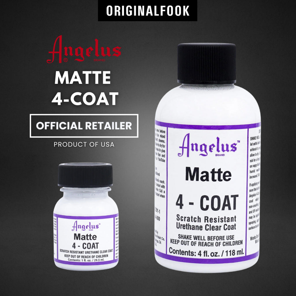 (4 Types) Angelus 4-Coat Scratch Resistant Clear Coat ANGELUS ANGELUS - originalfook singapore