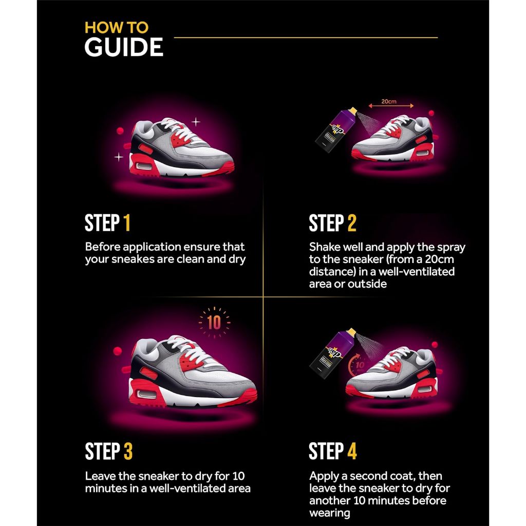 Crep Protect Rain & Stain Protection Shoe Spray CREP CREP - originalfook singapore