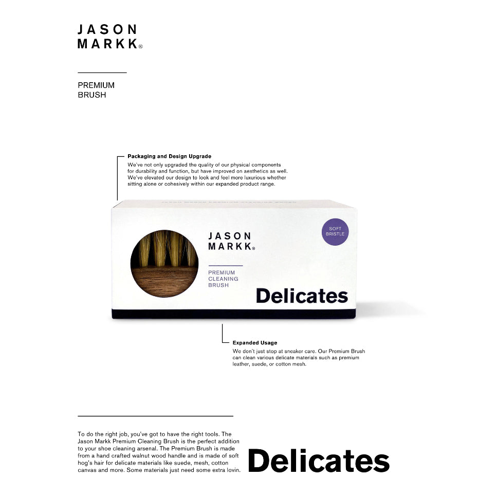 Jason Markk Premium Shoe Cleaning Brush JASON MARKK JASON MARKK - originalfook singapore