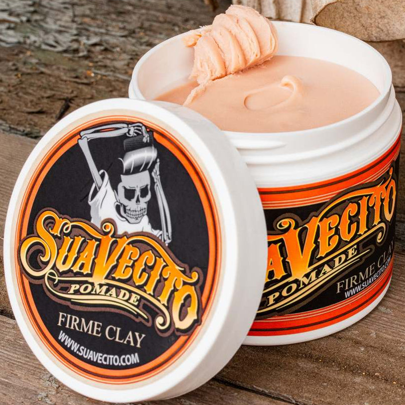 Suavecito Strong Hold Clay Pomade SUAVECITO SUAVECITO - originalfook singapore