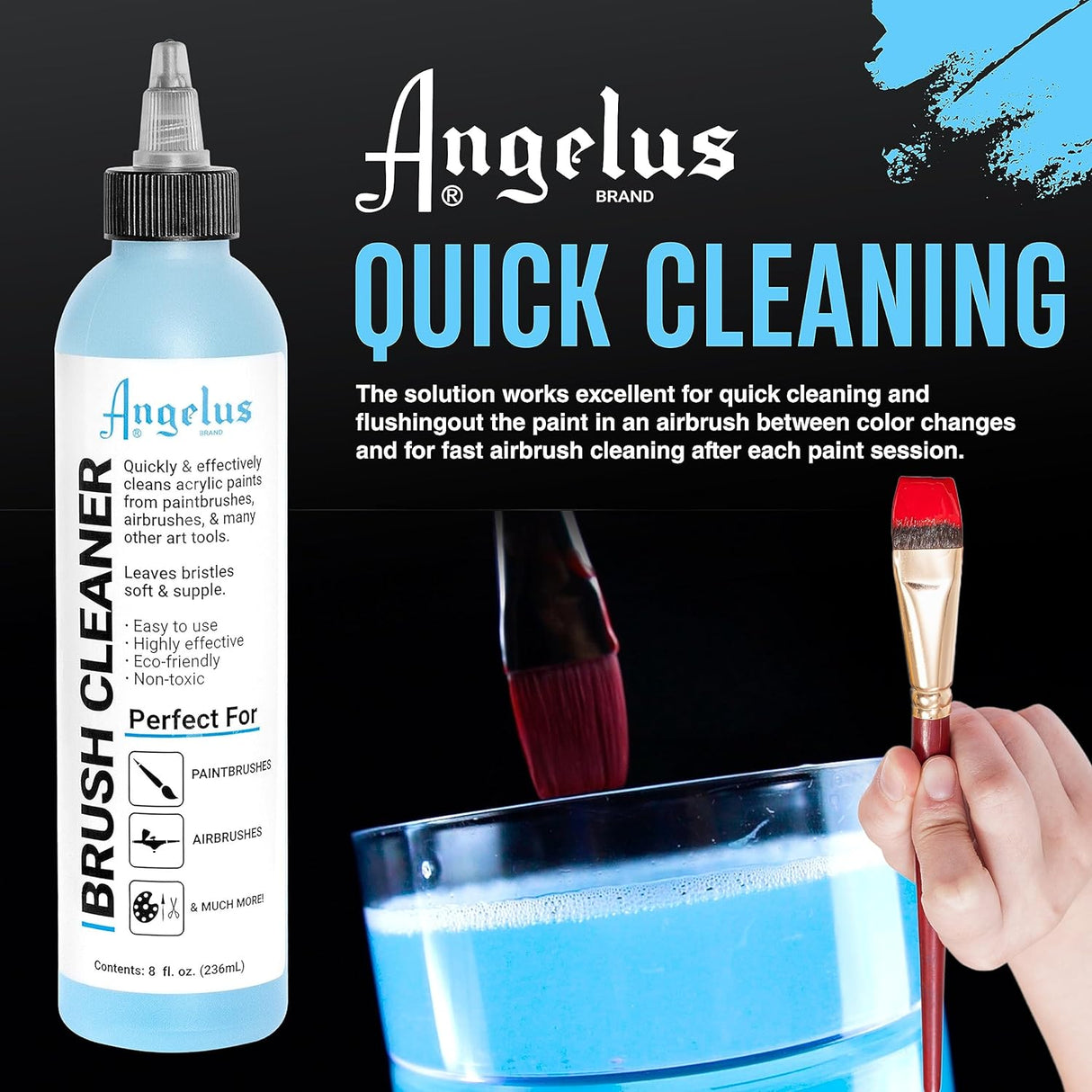 Angelus Brush Cleaner ANGELUS ANGELUS - originalfook singapore