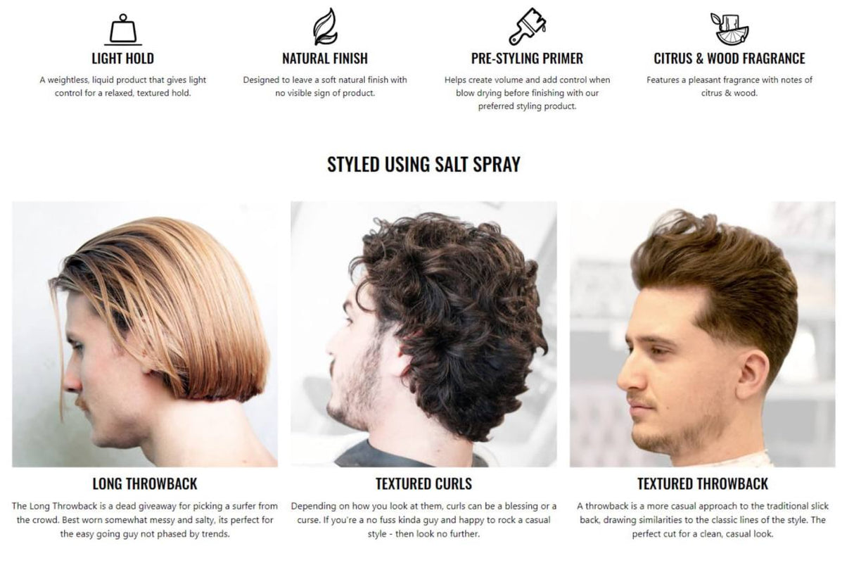 Uppercut Deluxe Sea Salt Spray UPPERCUT UPPERCUT - originalfook singapore