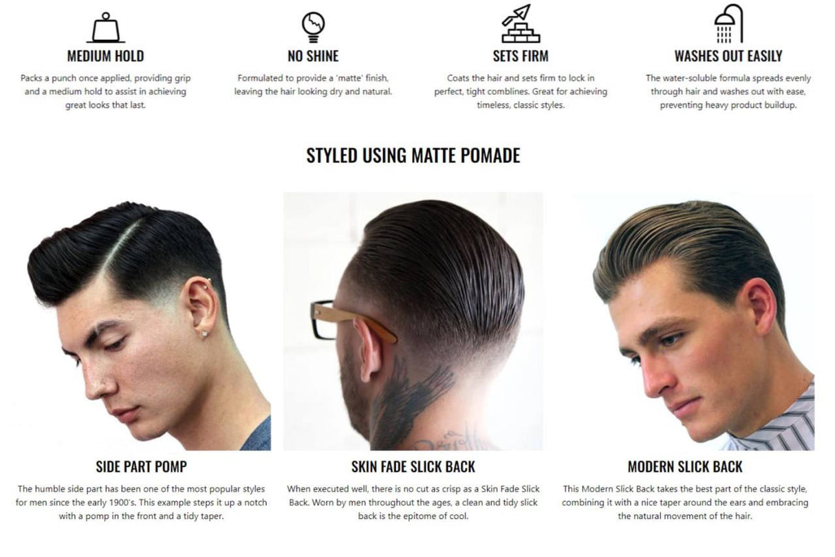 Uppercut Deluxe Matte Pomade UPPERCUT UPPERCUT - originalfook singapore