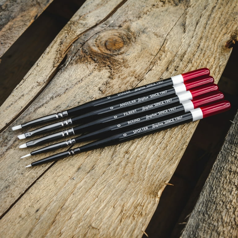Angelus 5 Piece Micro Detail Paint Brush Set ANGELUS ANGELUS - originalfook singapore