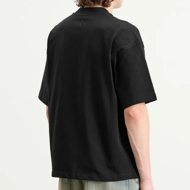 About:Blank Block Logo Tee Black - ORIGINALFOOK