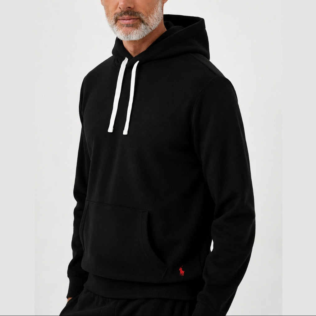 Ralph Lauren Fleece Hoodie Black