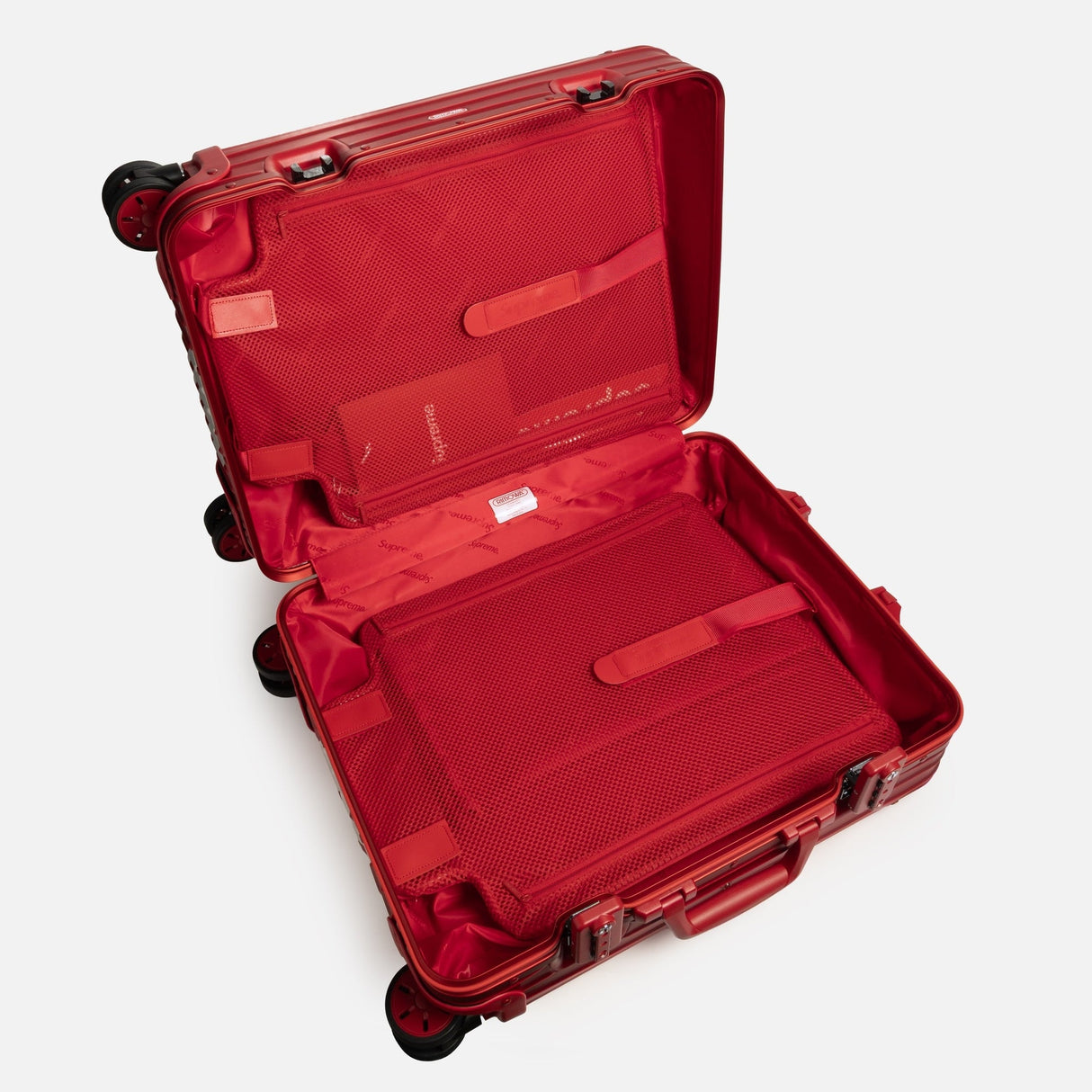 Supreme X Rimowa Aluminum Luggage 45L Red (Limited Edition)