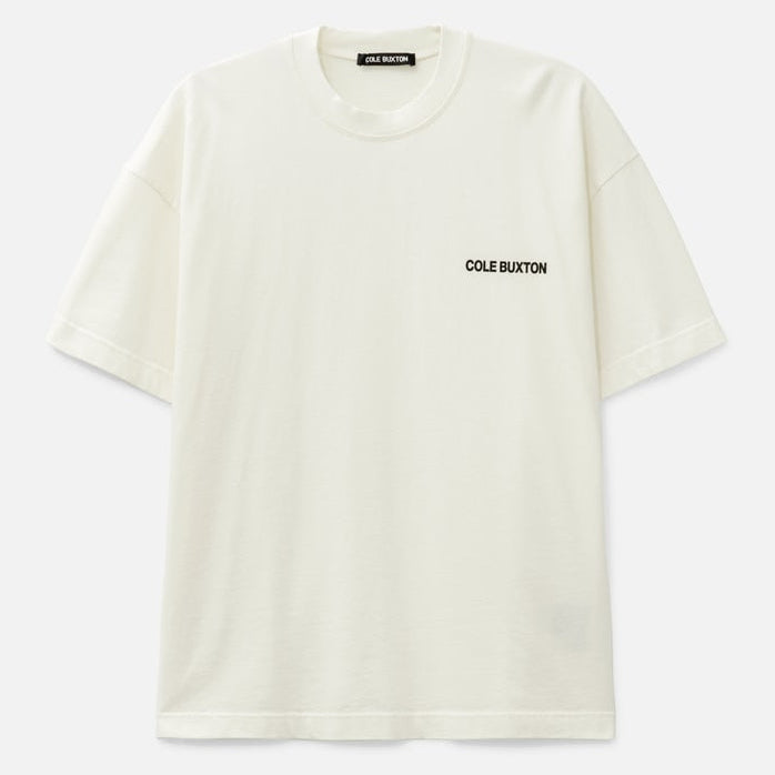 Cole Buxton Signature Tee Vintage White