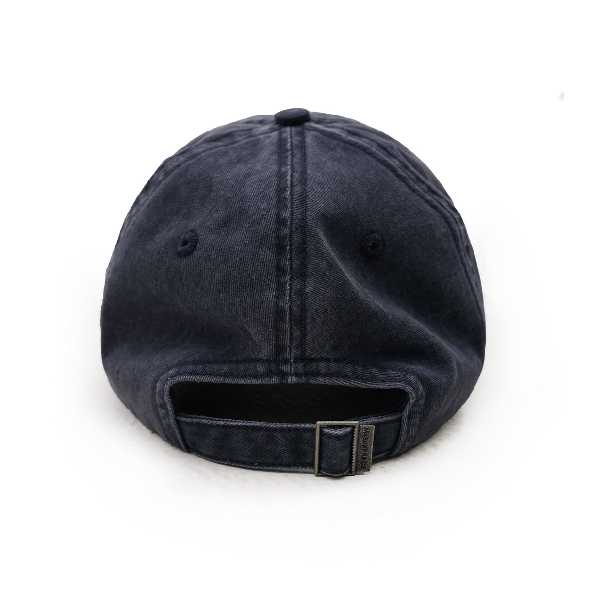 MasonPrince Embroidered Logo Cap Washed Navy