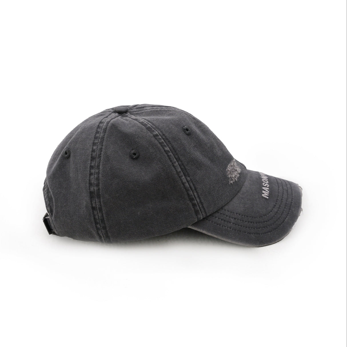 MasonPrince Embroidered Logo Cap Charcoal