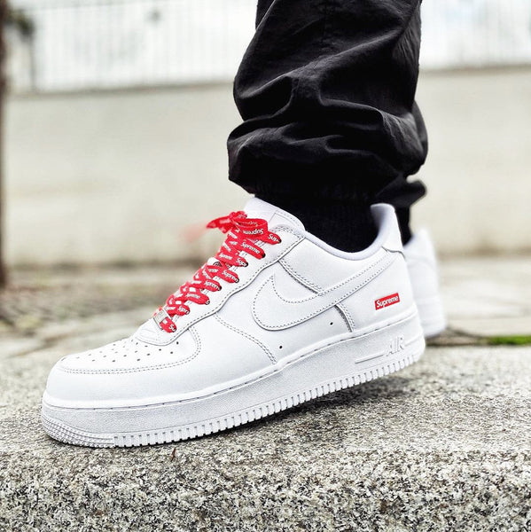 SUPREME X NIKE Air Force 1 Low White Nike Nike - originalfook singapore