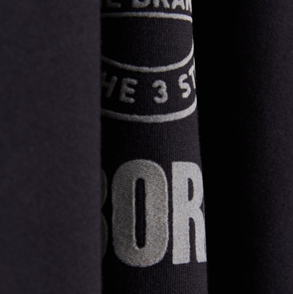 Neighborhood X Y-3 Logo Long Sleeve Tee Black