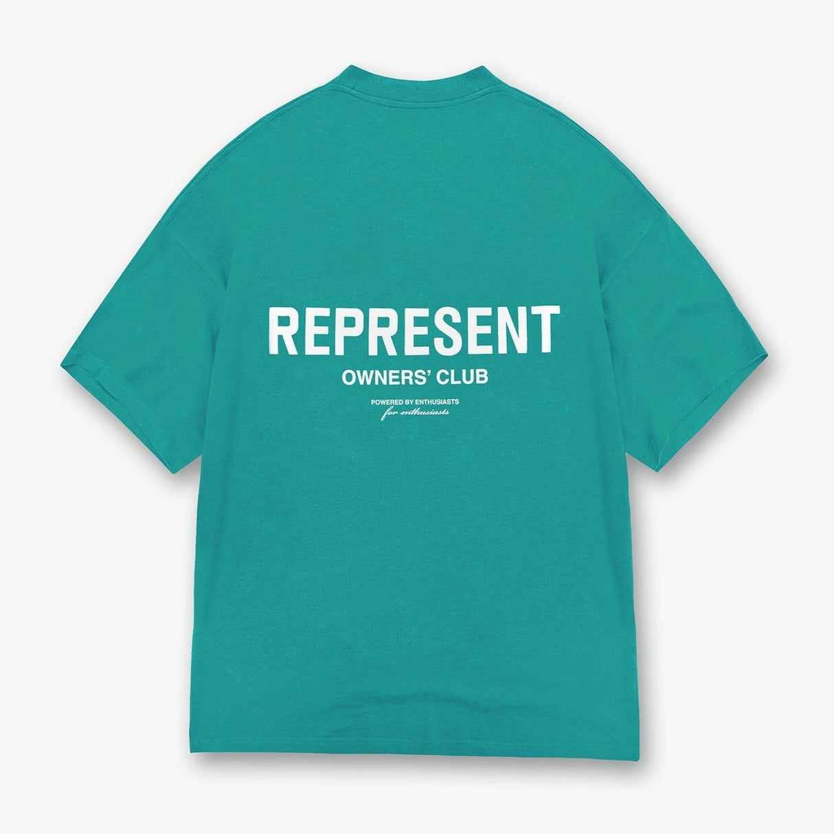 Represent Owners Club Logo Tee Teal REPRESENT REPRESENT - originalfook singapore
