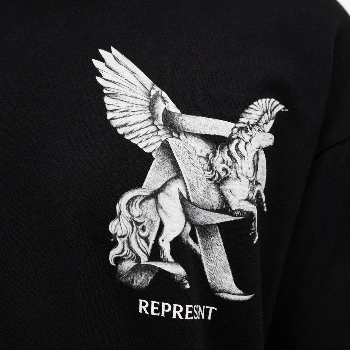 Represent Elegance In Motion Tee Black - ORIGINALFOOK