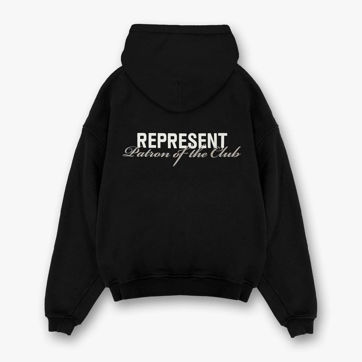 Represent Patron Of The Club Hoodie Black REPRESENT REPRESENT - originalfook singapore
