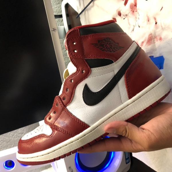 Red shoe clearance paint