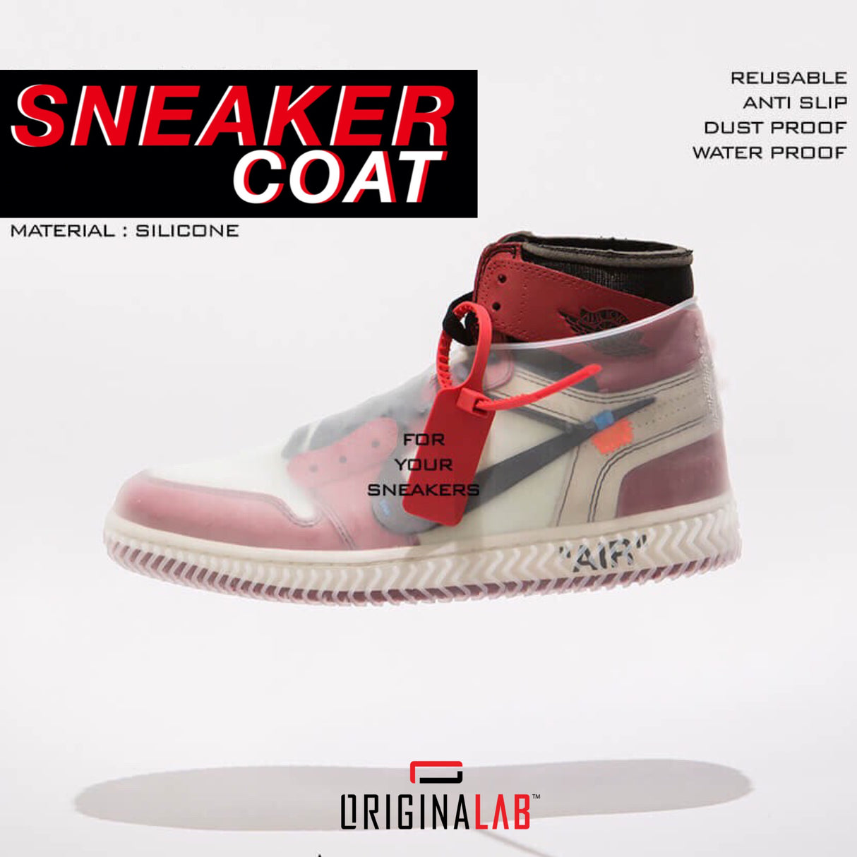ORIGINALAB Sneaker Coat Frost White originalfook store originalfook store - originalfook singapore