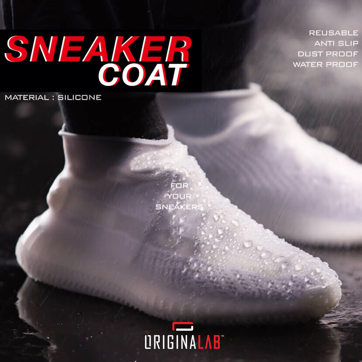 ORIGINALAB Sneaker Coat Frost White originalfook store originalfook store - originalfook singapore