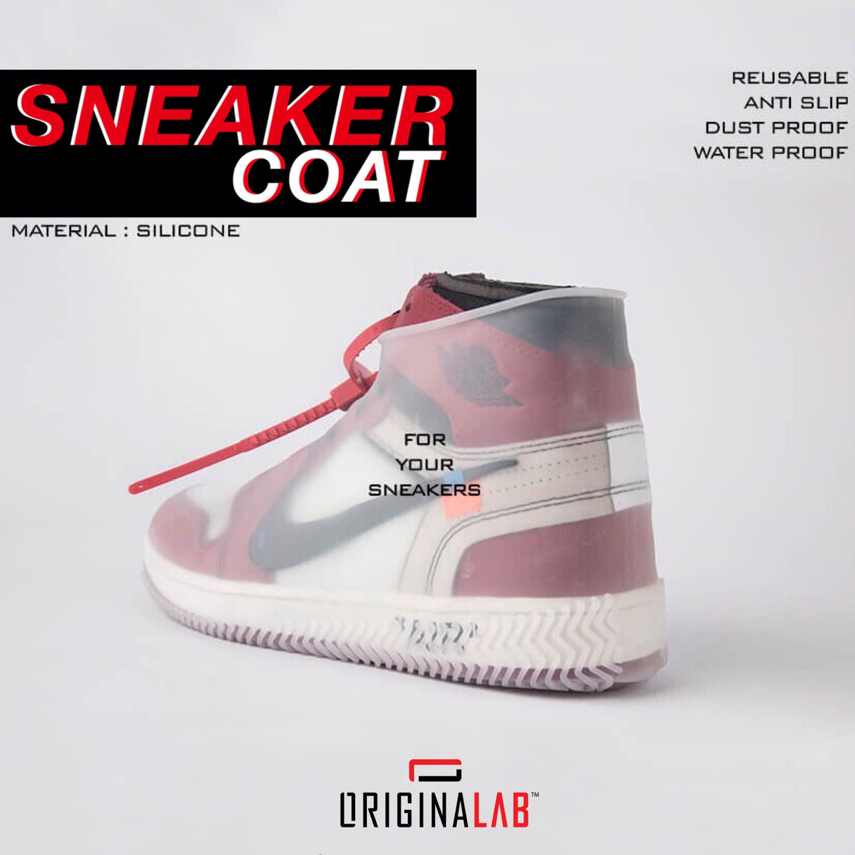 ORIGINALAB Sneaker Coat Frost White originalfook store originalfook store - originalfook singapore