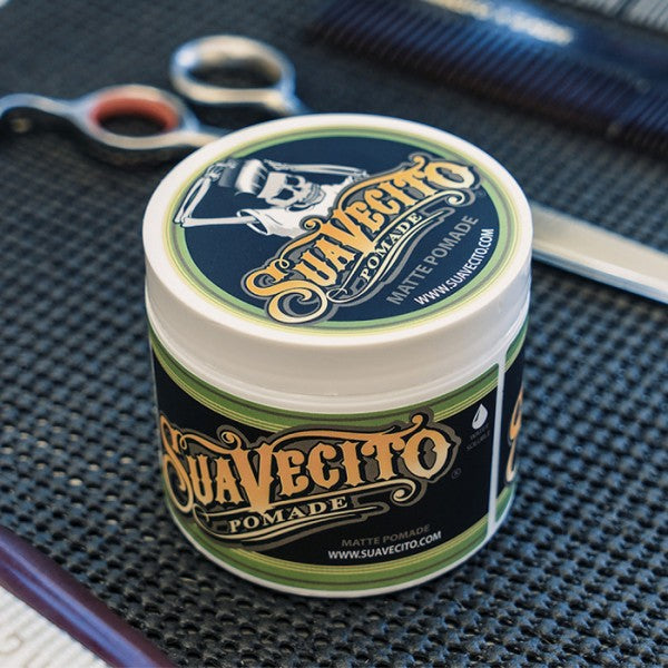 Suavecito Strong Hold Matte Pomade 4oz Suavecito Suavecito - originalfook singapore