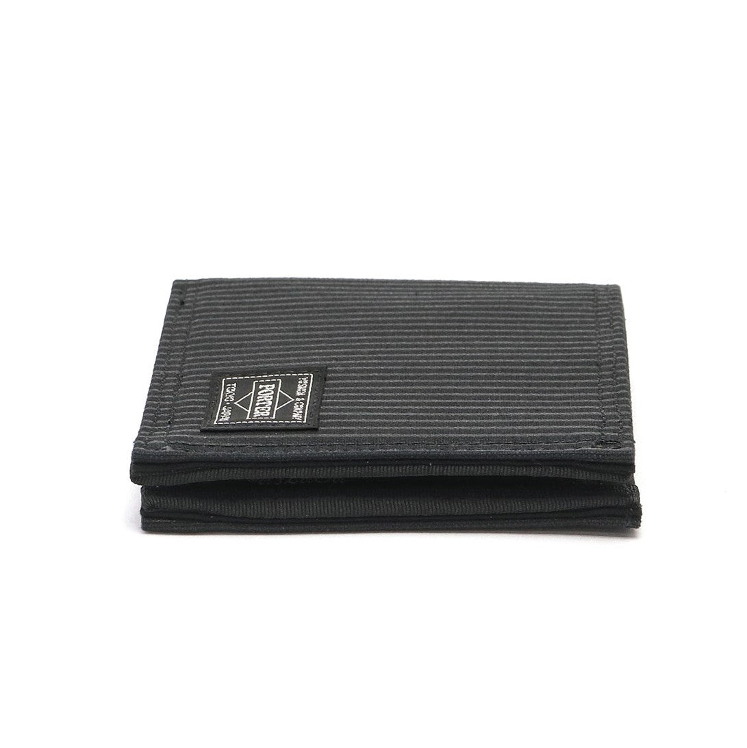 Black Porter Yoshida Japan Drawing Wallet from PORTER JAPAN featuring a sleek design and high-quality craftsmanship.