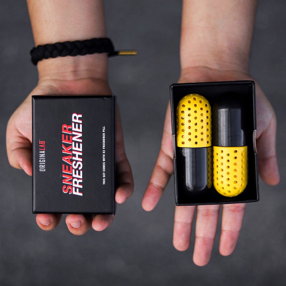 X1 PAIR ORIGINALAB Sneaker Freshener Yellow Pills originalab originalab - originalfook singapore