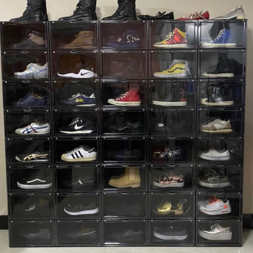 ORIGINALAB Premium Side Display Shoe Box Black originalab originalab - originalfook singapore