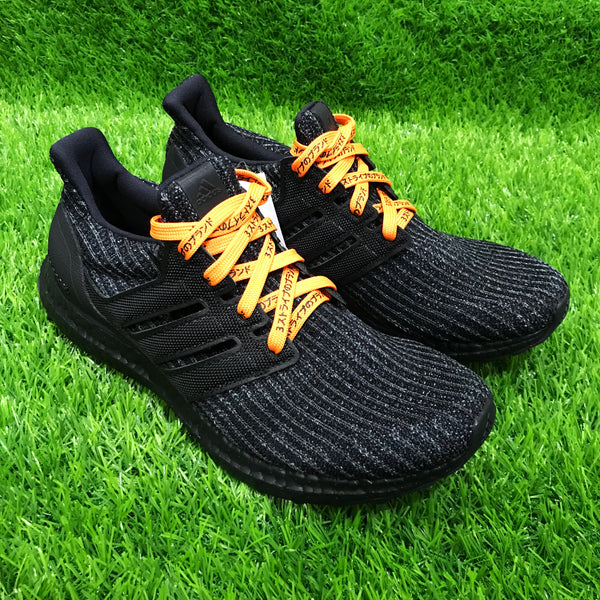 Japanese Katakana Shoelaces NMD Ultra boost Neon Orange originalab originalab - originalfook singapore