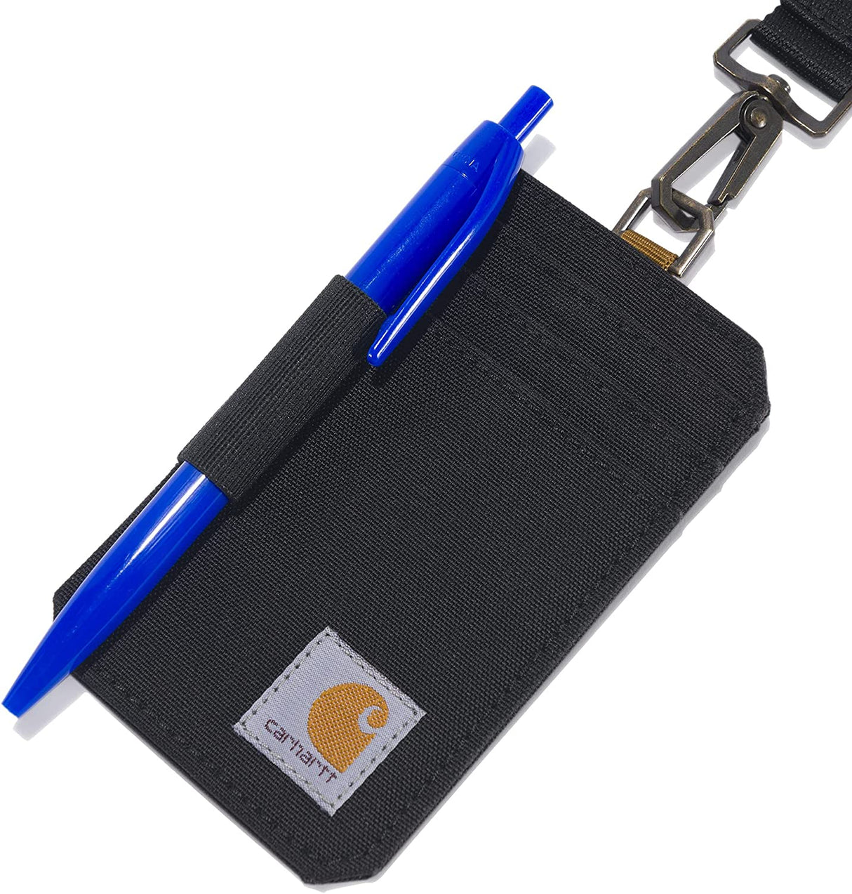 Carhartt USA ID Holder & Lanyard Set With Reflective Logo Black carhartt carhartt - originalfook singapore