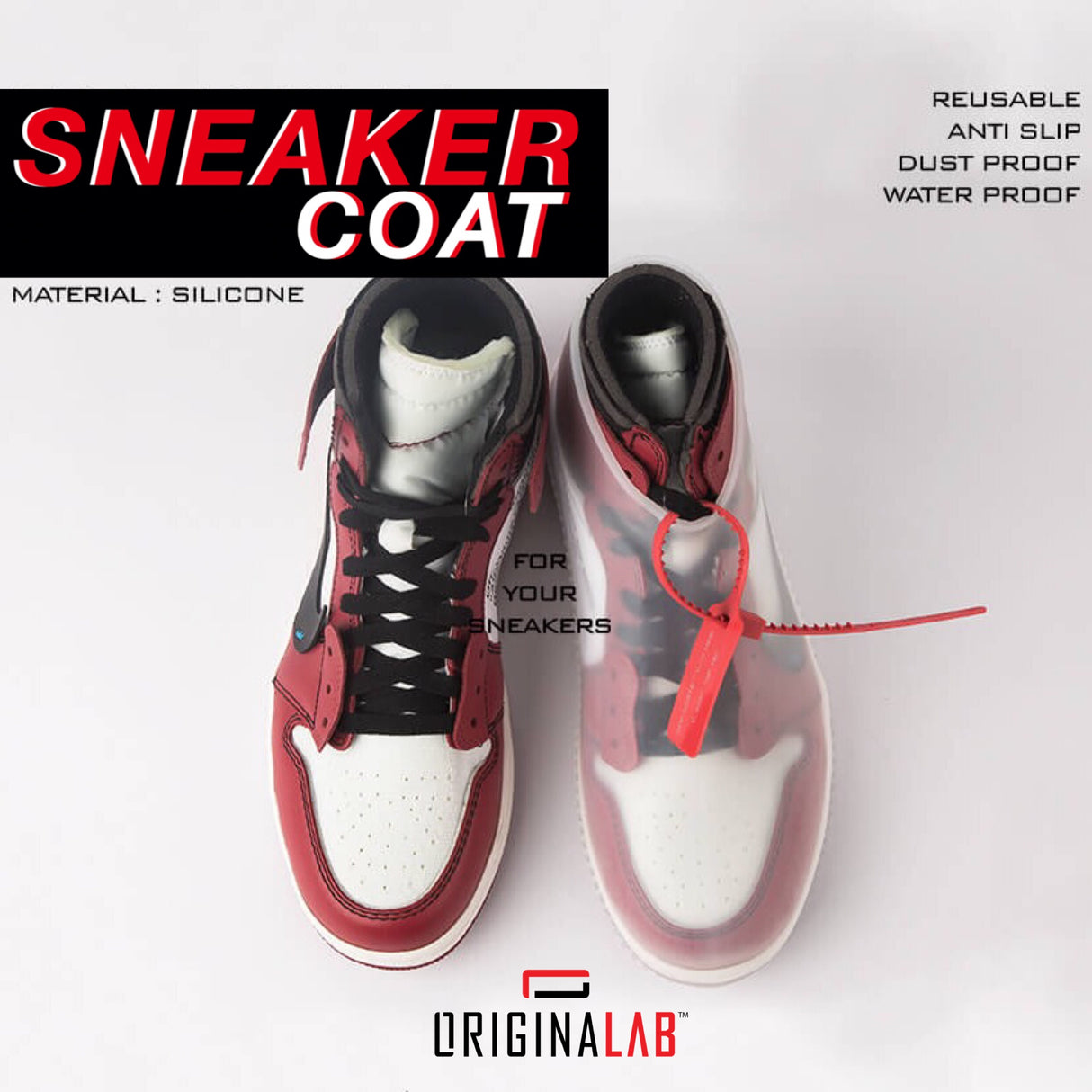 ORIGINALAB Sneaker Coat Frost White originalfook store originalfook store - originalfook singapore