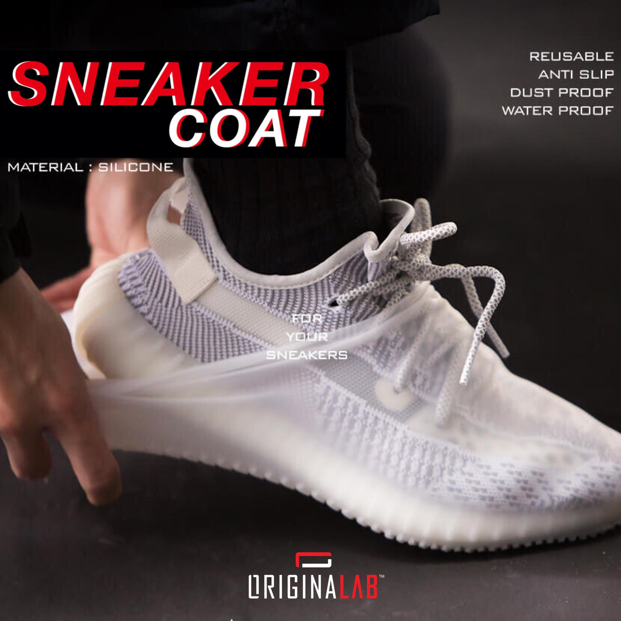 ORIGINALAB Sneaker Coat Frost White originalfook store originalfook store - originalfook singapore