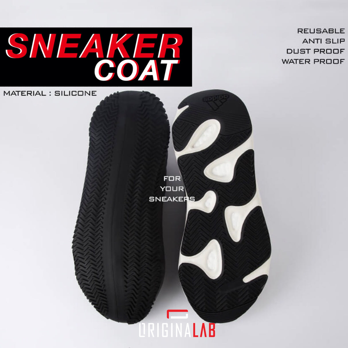ORIGINALAB Sneaker Coat Jet Black originalfook store originalfook store - originalfook singapore