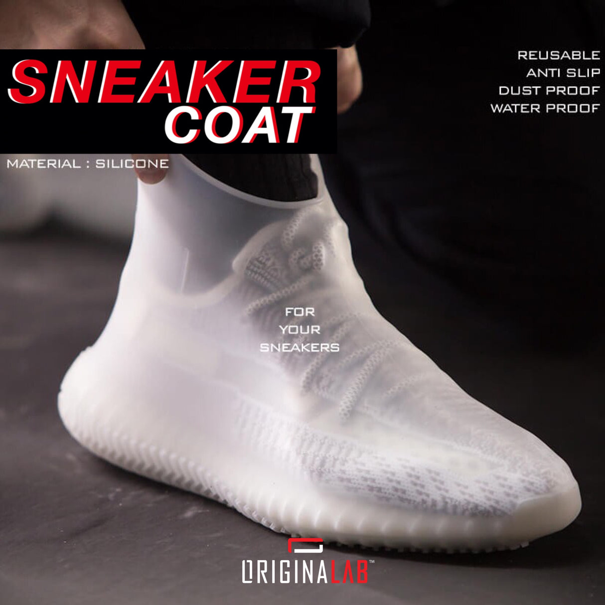 ORIGINALAB Sneaker Coat Frost White originalfook store originalfook store - originalfook singapore
